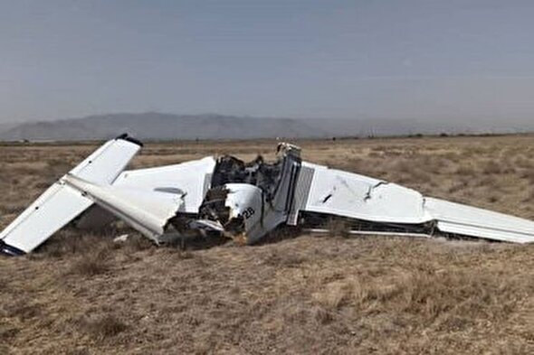 لاشه هواپیمای آموزشی در روستای وشگین پیدا شد
