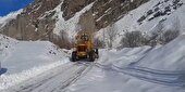 محور های جاده ای البرز از برف سفیدپوش شد