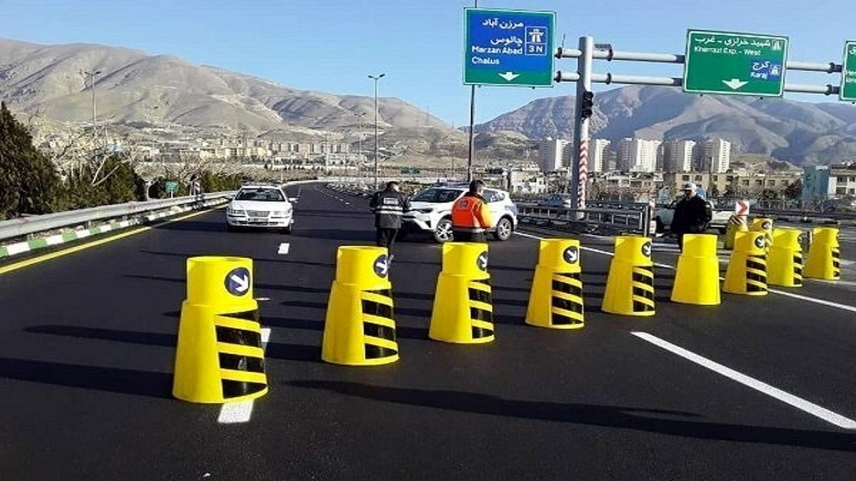 رئیس پلیس راه استان البرز از بسته شدن جاده کرج - چالوس تا صبح روز هشتم اسفند ماه جاری خبرداد.