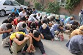 اجرای طرح جمع آوری فروشندگان مواد و معتادان متجاهر در فردیس