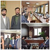 دیدار شهردار گلسار با رئیس دادگستری و دادستان شهرستان ساوجبلاغ