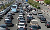 ترافیک سنگین در آزادراه تهران - کرج - قزوین (۶ مرداد)