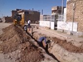 نوسازی شبکه آب روستای لشگر آباد شهرستان چهارباغ