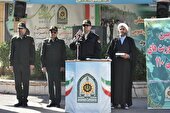 آیین افتتاح فوریت‌های پلیس ۱۱۰ در شهرستان ساوجبلاغ