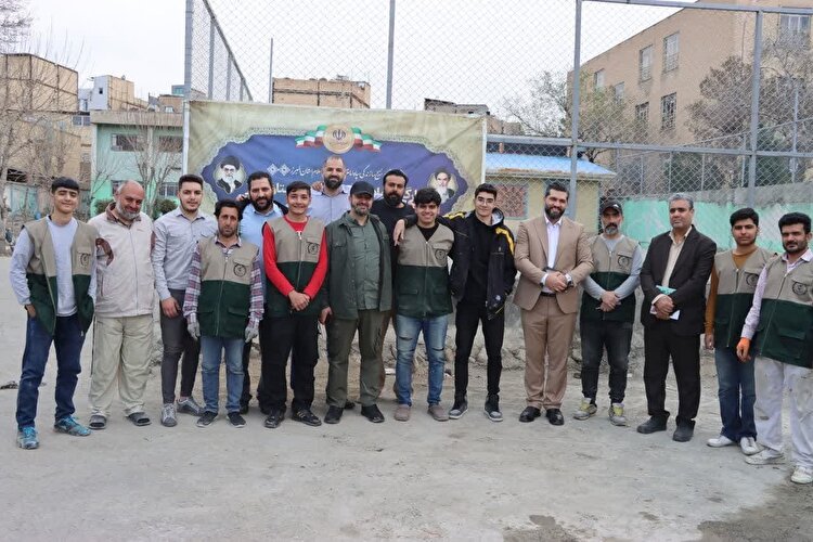 حماسه جهادگران البرزی در رزمایش نوروزی