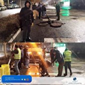 اجرای عملیات جمع‌آوری کابل مرکز شهید کاظمی در کلان‌شهر کرج