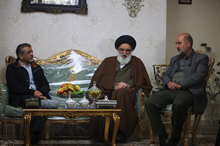 دیدار نماینده ولی‌فقیه البرز با جانبازان دفاع مقدس