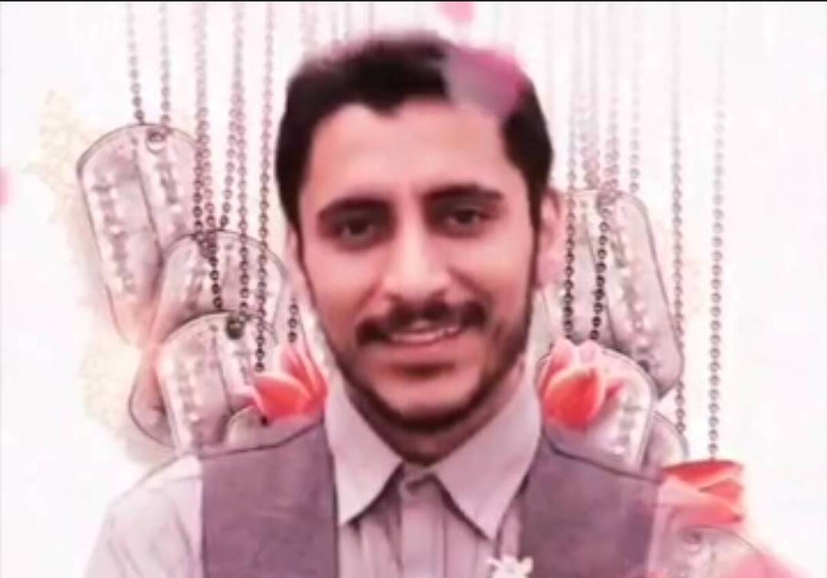 پیکر پاک شهید مدافع وطن شهید سید امیر حسین خادمی روی دستان مردم قدرشناس نظر آباد تشییع می‌شود.