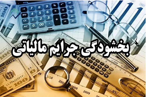 بخشودگی جرایم در تمامی منابع مالیاتی و برای هر سال یا دوره، به انتخاب مؤدی
