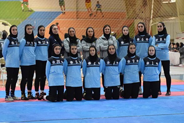 کسب مقام سوم مسابقات قهرمانی کبدی کشور  توسط دختران البرزی