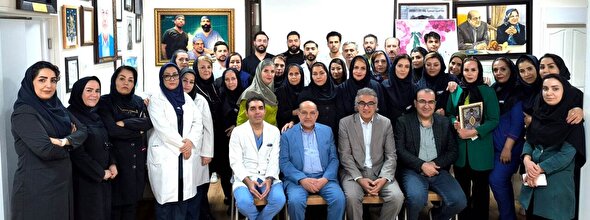 مراسم بزرگداشت روز پرستار در بیمارستان فوق تخصصی مریم