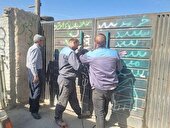 پلمب واحدهای غیرمجاز تفکیک زباله و ساماندهی اتباع در منطقه ۹ کرج