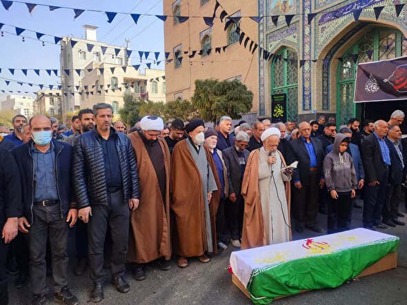 ببینید | مراسم تشییع‌ ام الشهید «حاجیه خانم صفا خراسانی گرده کوهی»