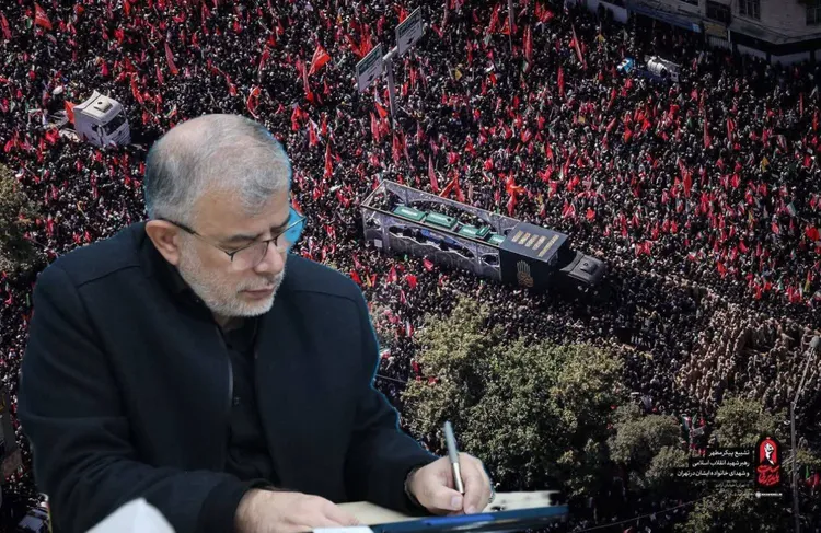 قدردانی استاندار البرز از حماسه حضور مردم و تلاش خادمان مراسم تشییع شهید ایران