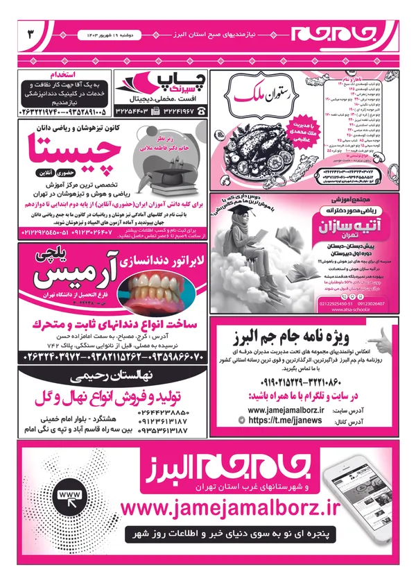 صفحه سوم