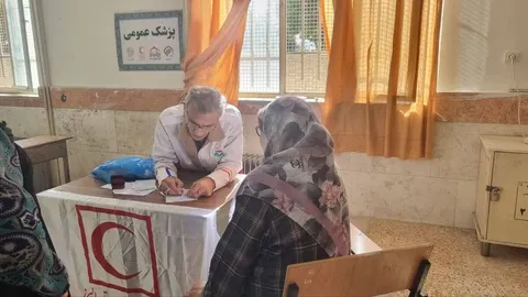 بهره مندی بیش از هزار و ۲۰۰ نفر از خدمات رایگان سلامت