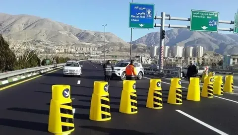 محدودیت تردد در جاده کرج–چالوس از شنبه تا چهارشنبه