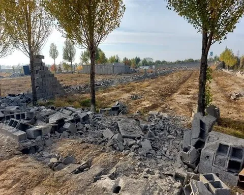 جلوگیری از تغییر کاربری غیرمجاز ۶۰ هکتار در چهارباغ/ ۷۰ مورد دیوارکشی و ۱۲ ویلا اعمال قانون شد