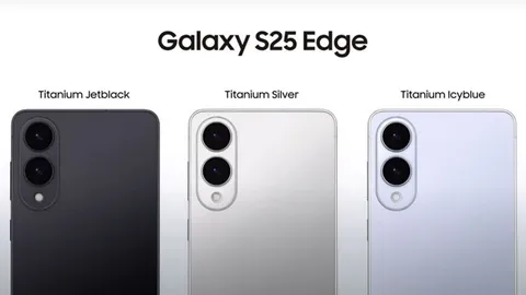 سامسونگ اس 25 ادج(S25 Edge) سبکی و طراحی منحصر به فرد