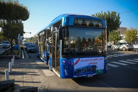 خریداری ۱۰ دستگاه  اتوبوس برقی برای فردیس